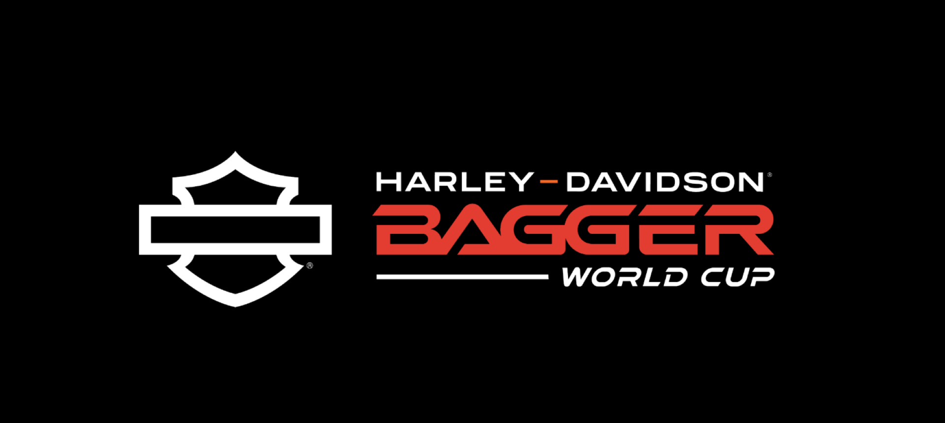 Logotipo oficial Harley-Davidson Bagger World Cup