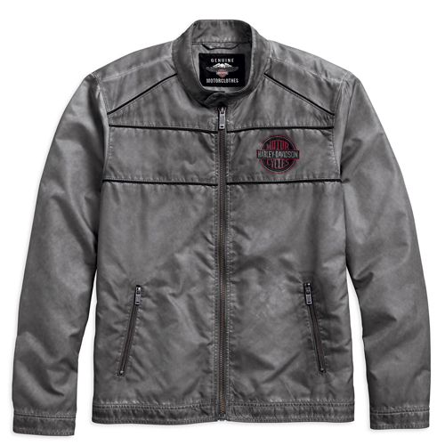 Harley-Davidson® Men's Washed Down Nylon Jacket | HARLEY-DAVIDSON CÁDIZ