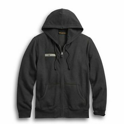 96155-20VM-1 Harley-Davidson® Men's Distressed Print Engine Hoodie