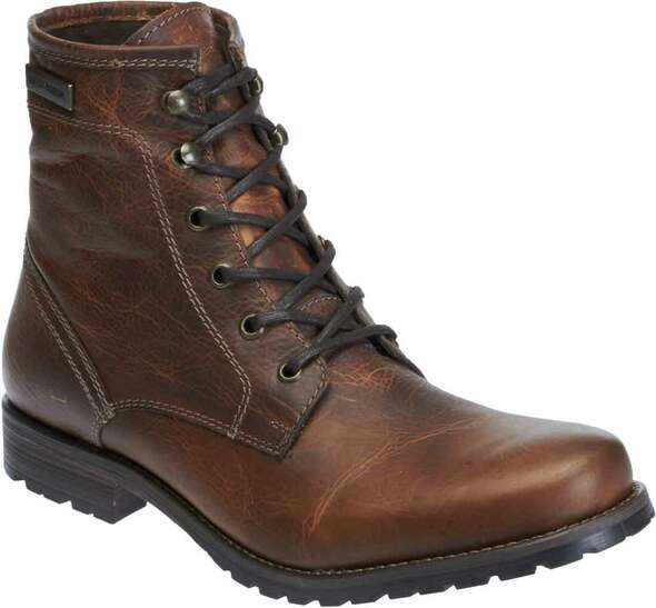 Harley-Davidson® Men's Jutland Brown Leather Boots