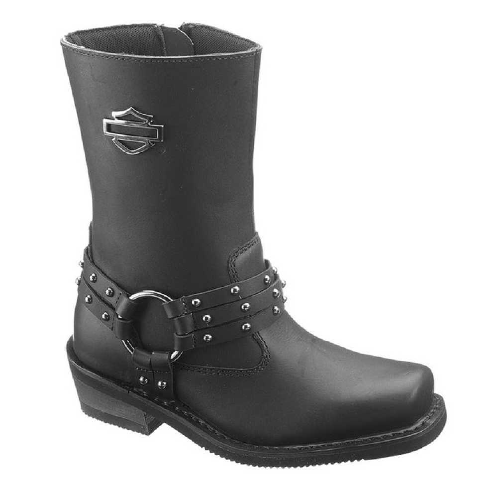 Harley-Davidson® Women's Rosa Inside Zipper Black Boots