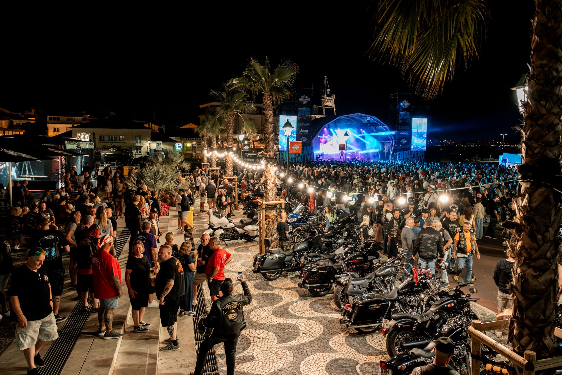 Concierto nocturno del European H.O.G. Rally