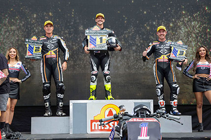 RISPOLI SE CORONA CAMPÉON DEL SUPER HOOLIGAN EN LA HARLEY-DAVIDSON PAN AMERICA ST